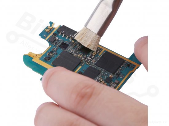 PCB cleaning brush anti-static ESD safe - 2-fold